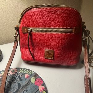 Dooney Pebble Grain Domed Crossbody